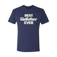 thumbnail image 2 of Wild Bobby, Funny Best Godfather Ever, Pop Culture, Men Premium Tri Blend Tee, Vintage Navy, Small, 2 of 3