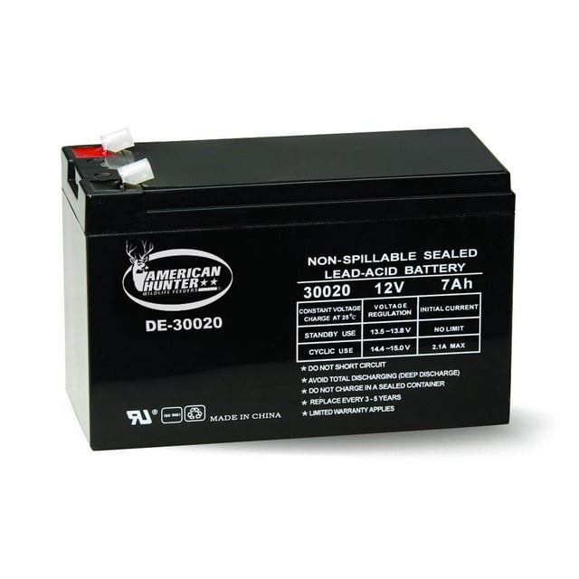 Batería recargable American Hunter 12V 7Ah DE1720DC