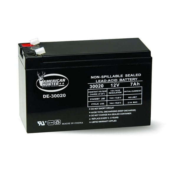Batería recargable American Hunter 12V 7Ah DE1720DC