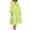 Mint Green, variant on Women's Deep V Neck Balloon Sleeve Maxi Dress 100% Polyester Fabric Elegant Evening Everyday Wear Silhouette Chic