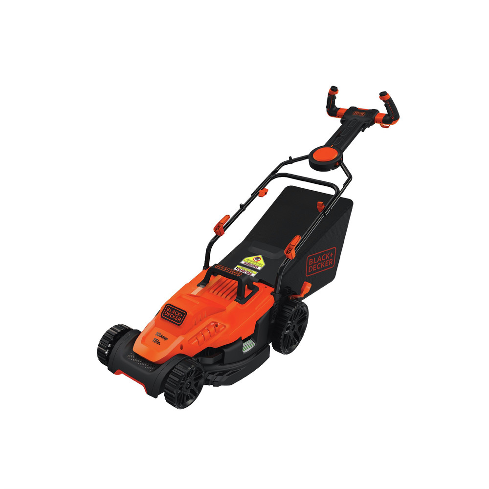 Black & Decker BEMW472ES 120V 10 Amp Brushed 15 in. Corded Lawn Mower with Pivot Control Handle - image 3 of 15