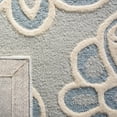 thumbnail image 6 of SAFAVIEH Cambridge Luanne Geometric Wool Area Rug, Gray/Blue, 5' x 8', 6 of 10