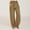 Khaki#3, variant on GaThRRgYP Yoga Pants Women Plus Size,Women Casual High Waist Elasticity Wide Leg Pants Trousers Black S