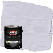 Glidden One Coat Lavender Haze / Purple Flat Interior Paint with Primer, 1 Gallon