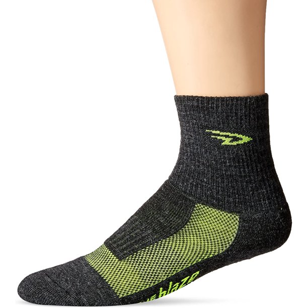 DeFeet DeFeet Blaze Charcoal Wool Hiking/Running/Cycling Socks