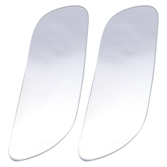 LEORX 1Pair White Wide Angle Blind Spot Mirror for Car Self Adhesive Easy Install