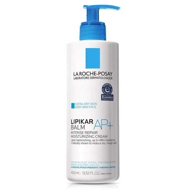 La Roche-Posay Lipikar Balm AP+ Intense Repair Body Cream Extra Dry Skin, Body Moisturizer to & Dermatologist Recommended, Sensitive Skin Tested Walmart.com