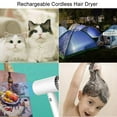 thumbnail image 4 of EASTIN Sèche-Cheveux Sans Fil, Vent Chaud et Froid, Rechargeable, Portable, 4 of 16