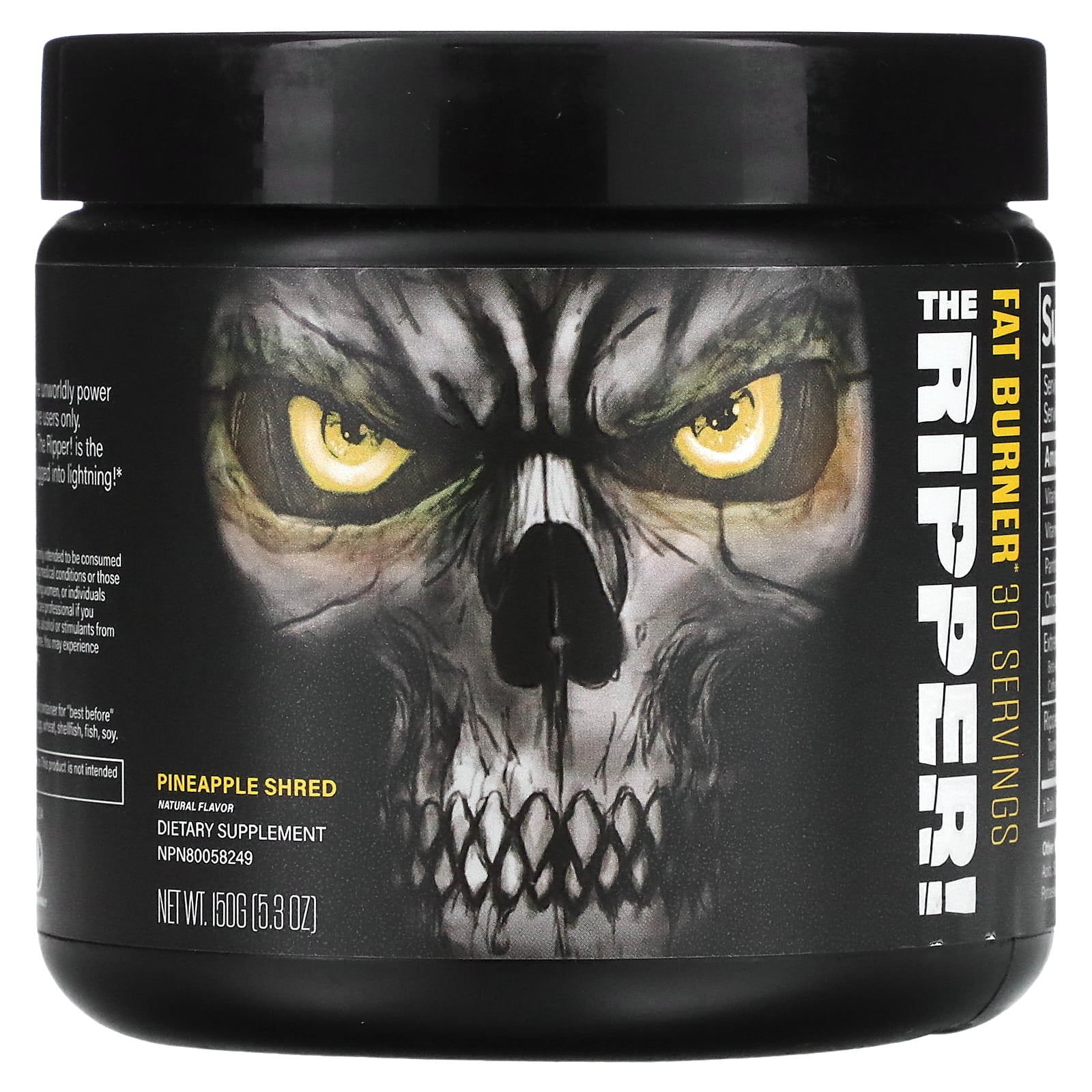 JNX Sports®, The Ripper!, Fat Burner, Pineapple Shread, 30 Servings