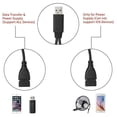 thumbnail image 5 of 3X Cable Divisor USB, USB 2.0 Una Macho Una Doble USB Hembra Jack Y Cable Divisor del Cargador, 5 of 5