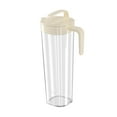 thumbnail image 1 of Cafetera de preparación fría, cafetera de goteo de 1,1 litros, fácil de usar, cafetera helada limpia, olla fría para cafetería y jardín botella con asa, 1 of 8