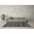 thumbnail image 3 of Ahgly Company Indoor Rectangle Oriental Gray Modern Area Rugs, 2' x 4', 3 of 4