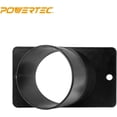 thumbnail image 4 of POWERTEC 70153V Port de Poussière Incliné, 4 Pouces, 1 PK, 4 of 6