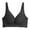 Black, variant on Women’s Bras Women's Wireless Seamless Matte Mini Rib Bra OTHER 75B