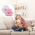 thumbnail image 4 of 2 piezas de lujosa ropa de oso mini muñeca muñeca ropa pellinte oso con capucha relleno animal relleno vestir ropa, 4 of 6