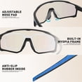 thumbnail image 3 of KAPVOE Photochromic Cycling Glasses MTB Sports Transition Triathlon Running Men Women Clear Mountain Bike Sunglasses, 3 of 6