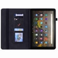 thumbnail image 5 of Dteck Case for Amazon Fire HD 10 (11th Generation) Case Zipper Folio Stand Cover PU Leather Wallet Proective Case with Card Holder for for Amazon Fire HD 10/10 Plus, Black, 5 of 5