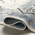 thumbnail image 5 of Rugs USA Clovebud Geometric Machine Washable Area Rug, 5' x 8', Clovebud Blue, 5 of 8