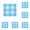 Blue Engraving, variant on 1 Pc Fuse Beads Boards Pegboards Durable Plastic Bead Boards Square Clear Beads Pegboards Reusable Peg Board Large Plastic Bead Boards for Craft Bead DIY Craft Bead, 5.51"x5.51", White 52 Pegs