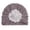 Grey, variant on Winter Knit Baby Hat with Solid Color Design for Toddlers Soft Warm Knit Cap for Cold Weather Cute Floral Baby for To 3 Years Baby Girl Easter Hat