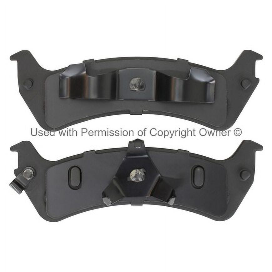 Mpa Electrical 1003-0667M Quality Built Disc Brake Pad Set   Black Series,
