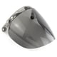 thumbnail image 2 of Open Face Helmet Visor Motorcycle Helmet Bubble Lens 3-Snap Bubble Wind Visor, 2 of 5