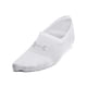 thumbnail image 2 of Calcetines Under Armour Breathe Lite para mujer, paquete de 6, blancos, 2 of 4