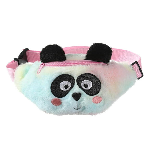 Gifts for Christmas Bidobibo Plush Fuzzy Fanny Pack Waist Bag Cute Bum Bag for Kids Girls