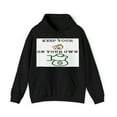 thumbnail image 6 of Keep your eyes on your own money Unisex Hooded Sweatshirt, 6 of 48