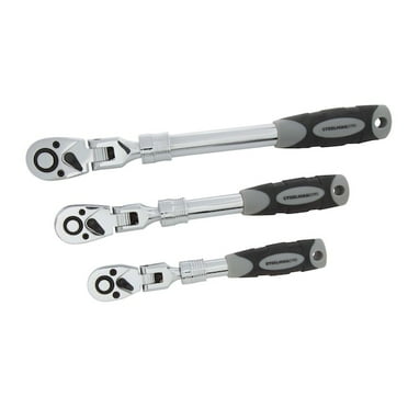 Steelman Extendable Flexhead Ratchet Set,3 Pieces 96753