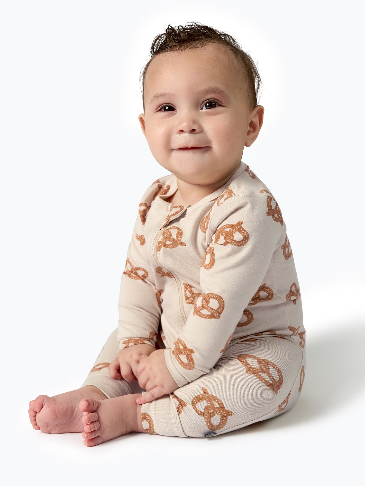 Modern Moments by Gerber Baby Neutral Super Soft Viscose 2-Pack Coveralls, Sizes Newborn - 12 Months