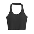 thumbnail image 7 of Cotton Shelf Bra Camisole Tops for Women 2 In 1 Slim Fit Retro Camisole Activewear Gym Sports Basic Camisole Workout Yoga Tops, 7 of 7