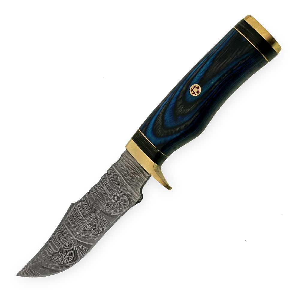 Handmade Damascus Steel Hunting Knife/Skinning Knife SS-17453