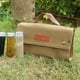 thumbnail image 3 of Yuarrent Bolsa de especias de lona para barbacoa, Kit de herramientas para condimentar de 9 piezas para acampar, barbacoa, especias portátiles Kits de desorden para acampar Ejercito verde, 3 of 6