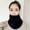 black, variant on Winter Warm Windproof Outdoor Plush Neck Cover Riding Sport Scarf Neck Warmer Neck Protector GREY