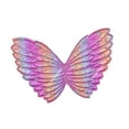 thumbnail image 1 of Disfraz de hada con alas de elfo para niños, accesorio de fotografía, alas de mariposa para niñas C-rosa, 1 of 8
