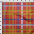 thumbnail image 3 of oneOone Cotton Poplin Fabric Madras Check Print Fabric BTY 42 Inch Wide, 3 of 4