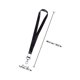 thumbnail image 2 of Raindrops 5Ud Lanyard Para Credenciales Con Clip Desprendible Y Material Duradero En Negro, 2 of 8