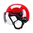 thumbnail image 2 of Casco de bicicleta para adultos con espejo y casco ajustable para deportes al aire libre (rojo) Likrtyny Accesorios para bicicletas, 2 of 6