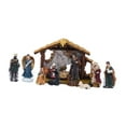thumbnail image 2 of 12 figuras navideñas de Natividad, pesebre de Jesús, artesanías, esculturas en miniatura, estatuas de para oficina y el, 2 of 9