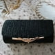 thumbnail image 3 of 2X Bolso de Noche para Las Mujeres Bolsa de Purpurina Banquete Fiesta para Mujeres Chicas Boda Garras Bolso Cadena Bolsa de Hombro (Negro), 3 of 6
