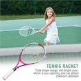 thumbnail image 2 of Tenis De Una Sola Cuerda Duradera Para La Práctica De Entrenamiento De Los Niños (Rosa Roja) Moyic OD004503-00, 2 of 7