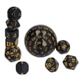 thumbnail image 4 of dés Polyédriques, 15 Pcs dés Polyédriques D3D100 dés Polyédriques Kit dés Roulants de Table Utilisation Pratique, 4 of 8