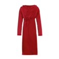 thumbnail image 2 of Bathrobes For Men,resort Hotel Home Spa Terry Robe Fleece Robe Plush Long Hooded Bathrobe, 2 of 5