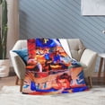 thumbnail image 6 of Cartoon Boys Girls Blanket Super Soft Cozy Warm Plush Throw Blanket, Lightweight Fuzzy Flannel Blankets for Couch Sofa Bed Travel and Camping Gifts 50"X40", 6 of 8