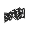 thumbnail image 3 of INSPIRE CHIC Bufanda Fina para Mujeres, Pañuelos de Twill, Pañuelo de Cuello Doble Cara Negro, 3 of 4