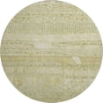 thumbnail image 2 of Addison Rugs Mayfield Premium Machine Washable Transitional Stripes Tan Round Rug, 8' x 8', 2 of 6
