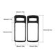 thumbnail image 4 of Cubierta de manija de puerta 2 piezas de fibra de carbono para manija de puerta interior cubiertas de marco para 2009-2013 ANGGREK Otros, 4 of 8