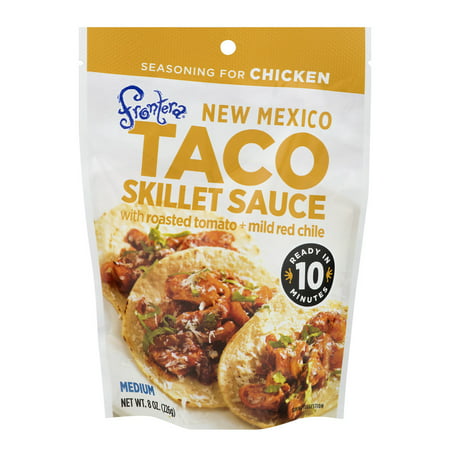 Frontera New Mexico Taco Skillet Sauce Seasoning for Chicken, 8.0 OZ