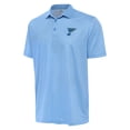 thumbnail image 2 of Men's Antigua Heather Blue St. Louis Blues Rings Polo, 2 of 3